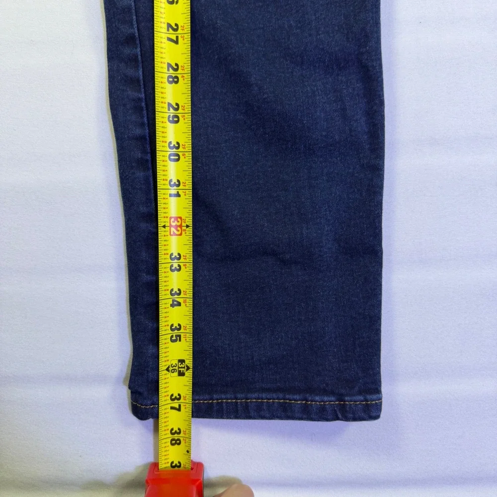 Levis 502 Regular Taper Mens Jeans Blue Indigo Stretch Denim 32x28